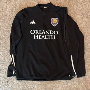 Orlando City Black Adidas Quarter Zip